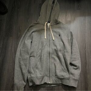 Gray Hoodie Sweater